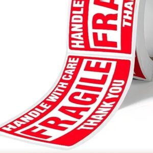 Fragile Warning Stickers 50 Protect Your Packages